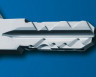 Цилиндр Evva ICS 102 мм 31x71 ключ-вертушка (никель)